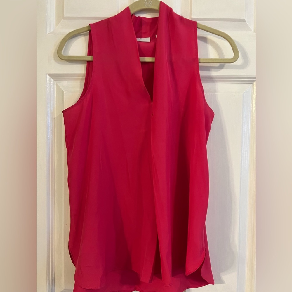 Women’s hot pink blouse size medium